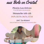 Voyage Sonore aux bols en cristal à Plestin-Les-Grèves